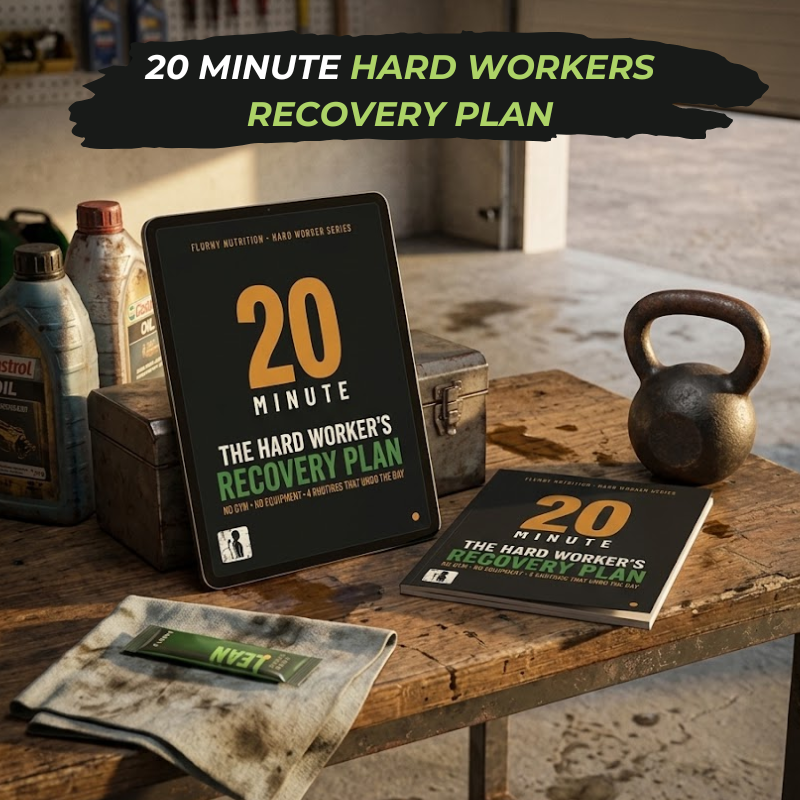 The 20-Minute Hard Worker's Recovery Plan