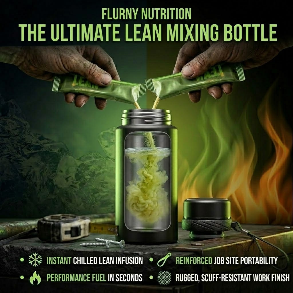 LEAN: Stainless Steel Thermal Control Water Bottle/Shaker