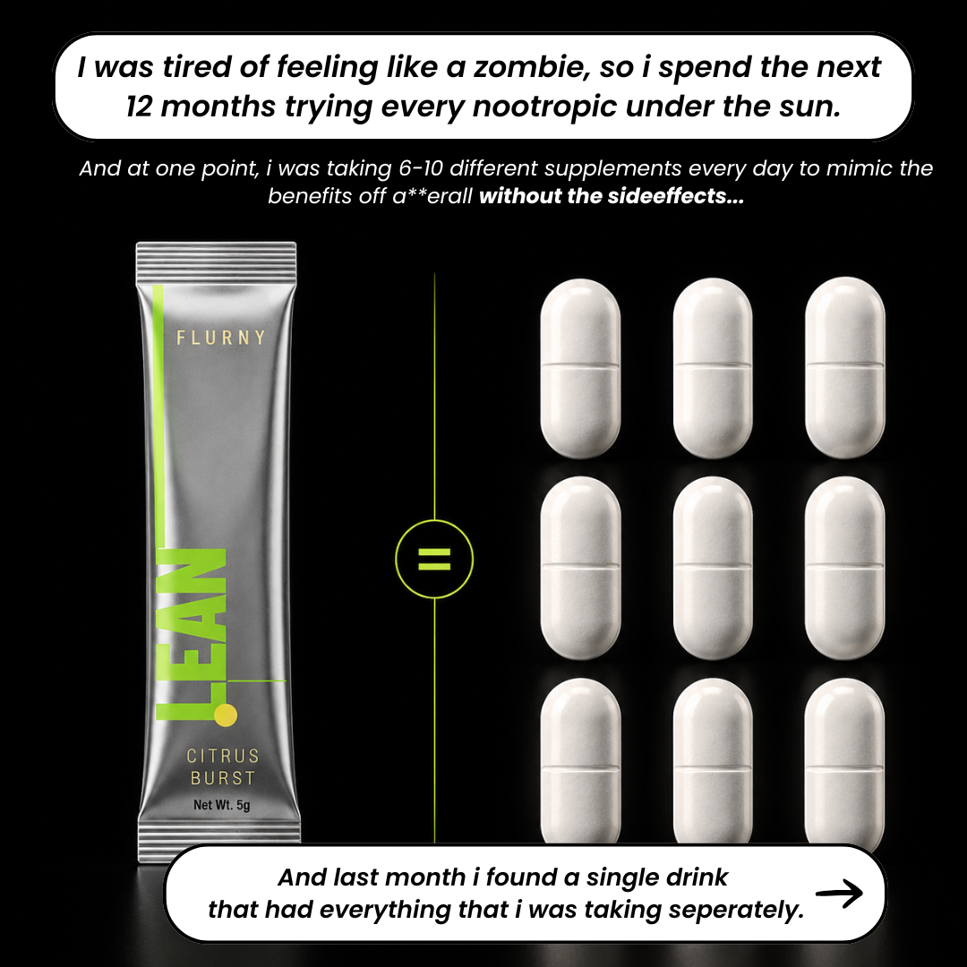 LEAN Focus & Dopamine Support - powered by Natural Dopamine Activation™