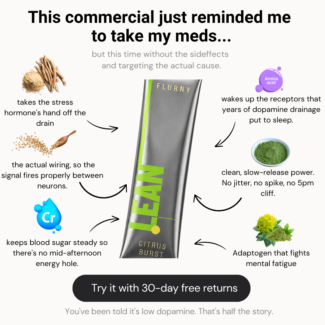 LEAN Focus & Dopamine Support - powered by Natural Dopamine Activation™